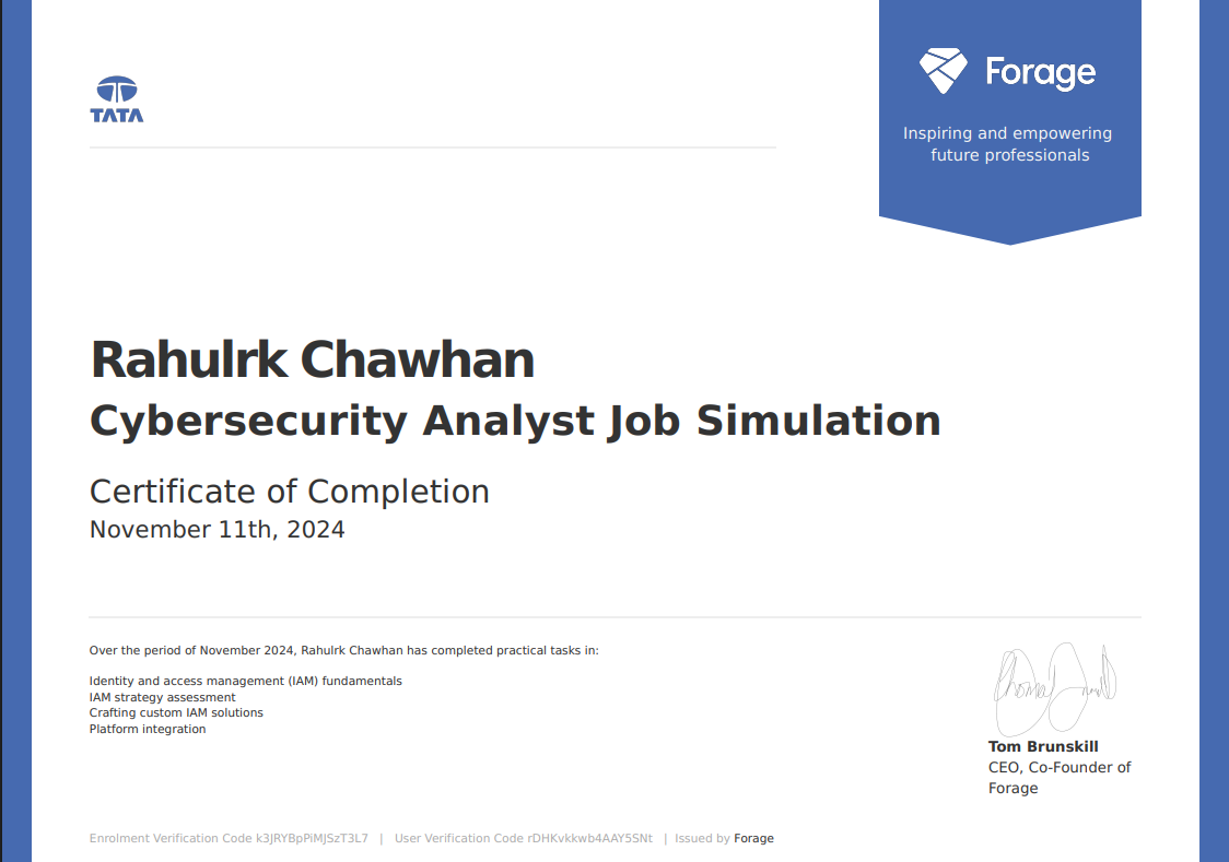 Certificate 3
